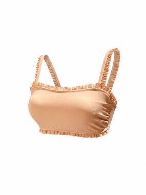 H&M Women’s Bikini Top in Perfect Peach - Size Small, New